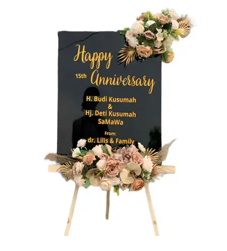 Papan Bunga Akrilik Buay Pemuka Bangsa Raja