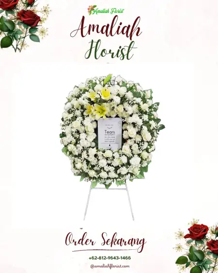 Krans Bunga Duka Buay Pemuka Bangsa Raja